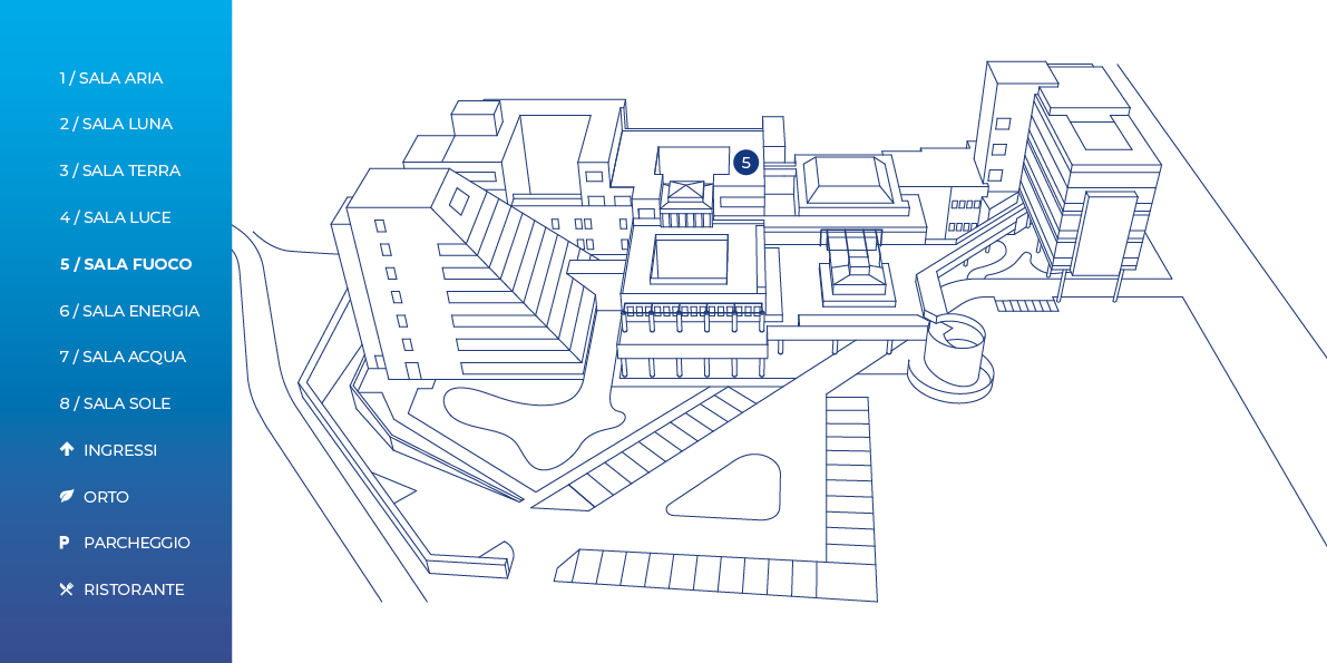 Sala Fuoco - Centro Congressi SGR